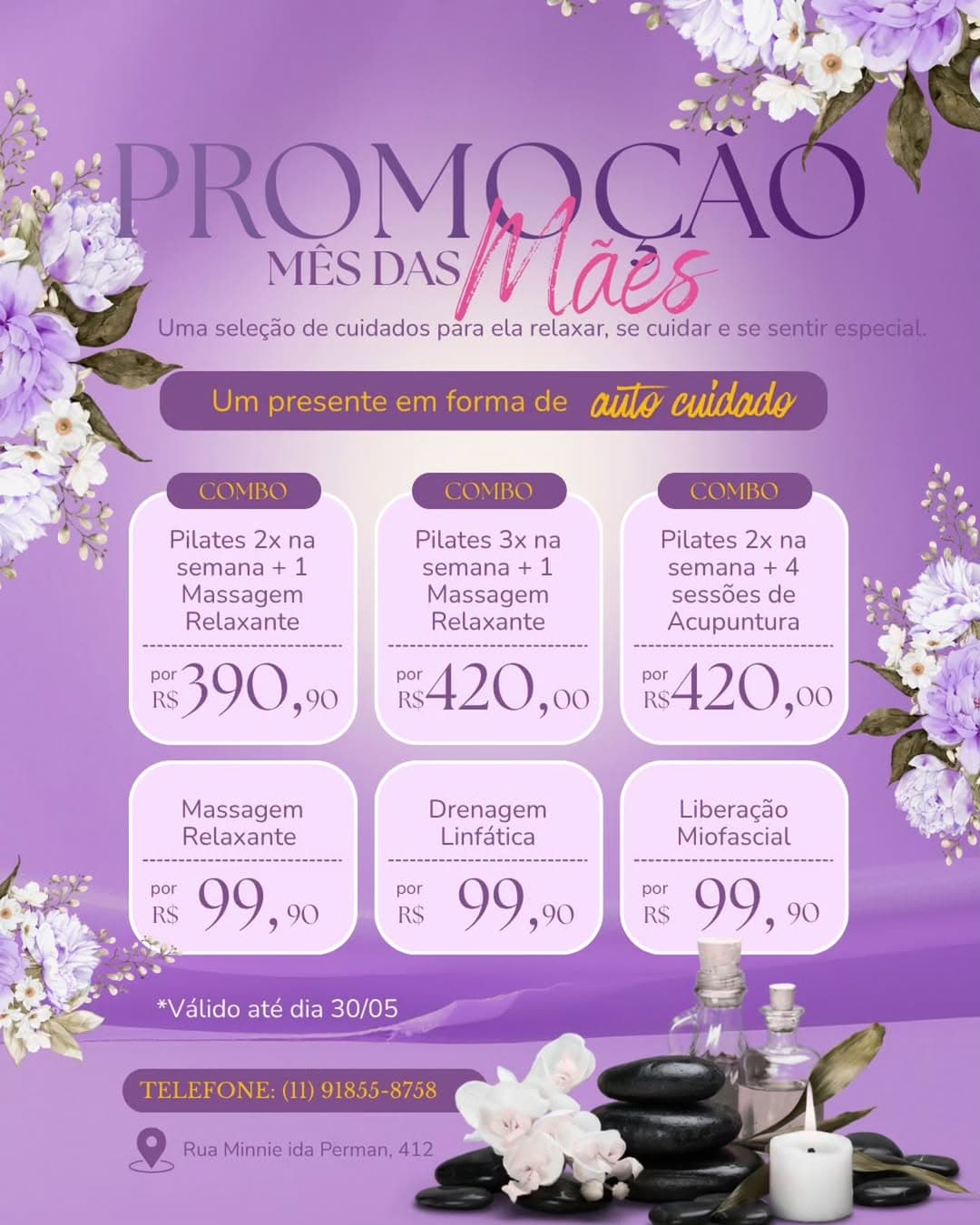 🌸 Promoção Especial Mês das Mães 🌸

Neste mês, transforme carinho em cuidado de verdade 💗
Preparamos uma seleção excl