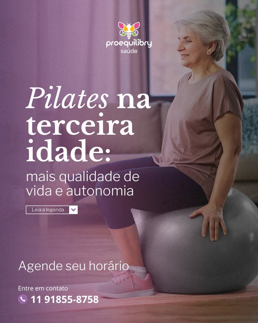 Envelhecer com saúde é continuar tendo liberdade para viver bem cada fase da vida 💚

Com o passar dos anos, é natural q