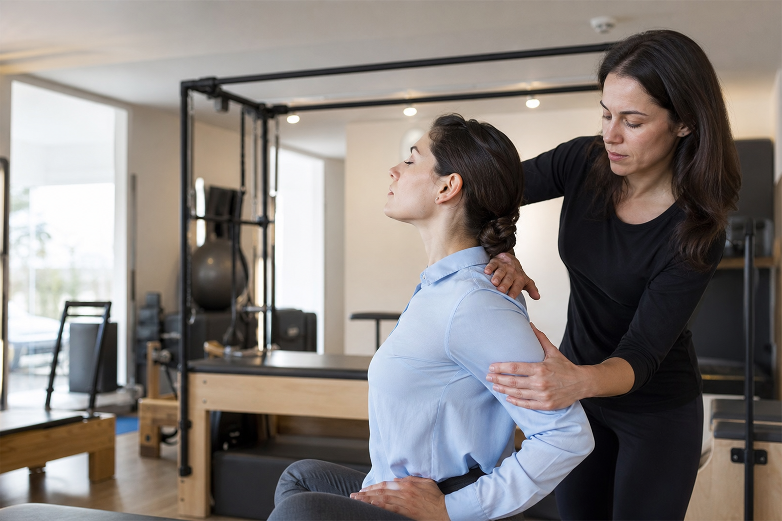 Pilates para quem trabalha sentado: o antídoto para a síndrome do escritório