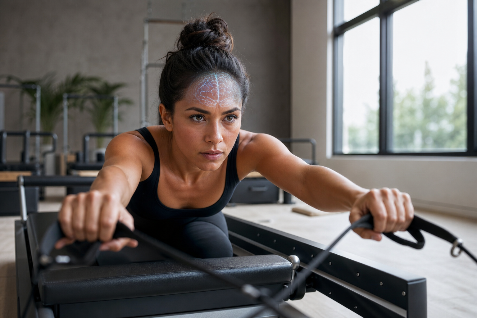 O que acontece no seu cérebro durante uma aula de Pilates